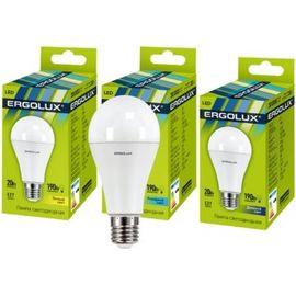  Лампочка Ergolux LED-A65-20W-E27-6K 