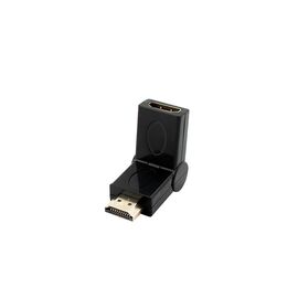 Адаптер HDMI female - micro HDMI male, Черный 