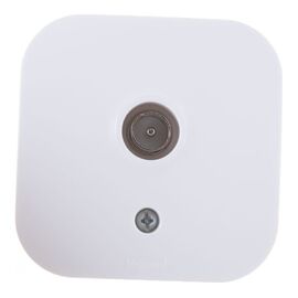  Розетка Legrand Quteo (782215) телевизионная откр. белый 