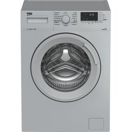  Стиральная машина Beko WSRE6512ZSS серебристая, 84х60х41,5см, 6кг 