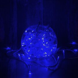  Светодиодная гирлянда IDSL-100L-10m-Blue (Нить/Внутренняя) 