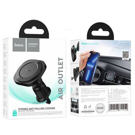  Автомобильный держатель HOCO H28 Rainbow ring magnetic car holder(air outlet) (черный) 