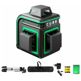  Лазерный уровень ADA Cube 3-360 Green Professional Edition (А00573) 