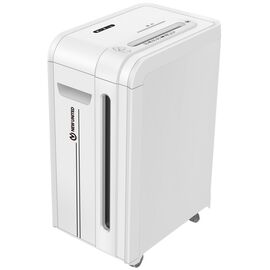  Шредер New United Etalon ET-18M Force белый (секр.P-5)/перекрестный/16лист./34лтр./скрепки/скобы/пл.карты/CD 