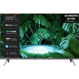 40" Телевизор Skyworth 40E55G черный 1920x1080, Full HD, 60 Гц, Wi-Fi, Smart TV, Google TV 