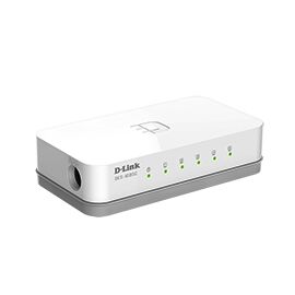  D-LINK DES-1005C/A1A Неуправляемый коммутатор с 5 портами 10/100Base-TX 