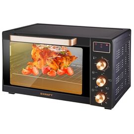  Мини-печь Kraft KF-MO 3506 KGLB (черный/золото) 