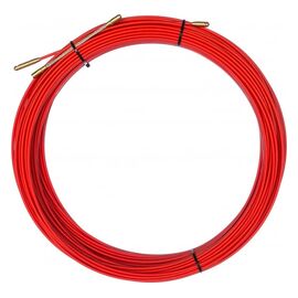  Протяжка кабельная REXANT 47-1050 мини УЗК в бухте/, стеклопруток, d-3,5мм, 50м красная 