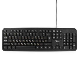  Клавиатура Gembird KB-8320U-BL Black, USB, 104 клавиши 