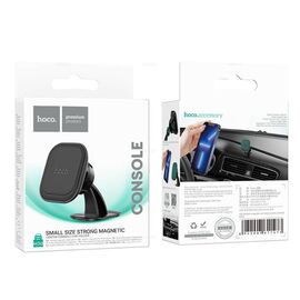  Автомобильный держатель HOCO H30 Brilliant magnetic car holder(center console) (черный) 