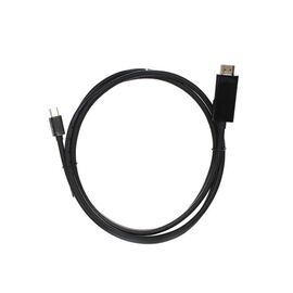  Кабель-переходник Mini DisplayPort M => HDMI M 1.8m VCOM (CG695-B) / CG695-B / Кабель-переходник Mini DisplayPort M => HDMI M 1.8m VCOM (CG695-B) 