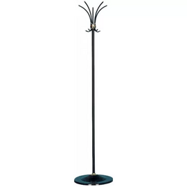  Вешалка напольная Бюрократ ТММ (ТММ 137/black) черный 182см 