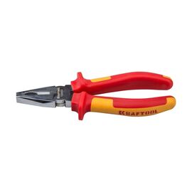  Плоскогубцы Kraftool Electro-Kraft (2202-1-18 z01) Cr-Mo сталь, двухкомпонентная рукоятка, хромированное покрытие, 180мм 