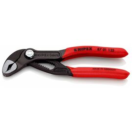  Клещи переставные Knipex Cobra KN-8701125SB под ключ 27 мм, 125 мм, серые, 1К ручки 