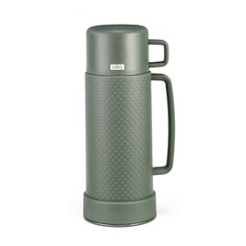  Термос LARA LR04-81 <Green> - 650 мл, стеклянная колба 