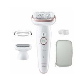  Эпилятор Braun S9 SES 9-030 SmartTouch Flamingo (Б0067174) белый/розовый тип 5380 