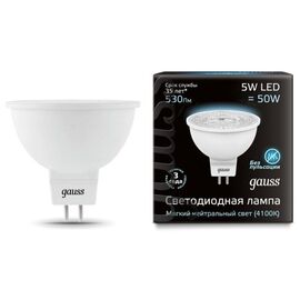  Лампочка Gauss 101505205 MR16 GU5.3 5W 