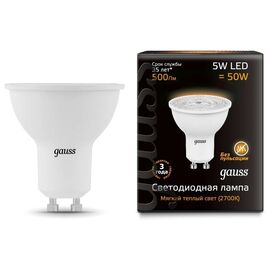  Лампочка Gauss 101506105 MR16 GU10 5W 