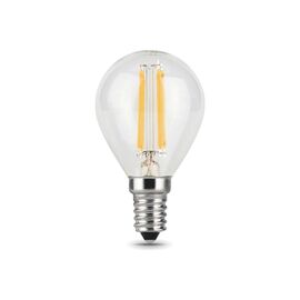  Лампа Gauss Filament (105801211) филам. 11Вт цок. E14 шар 220B 4100K св.свеч.бел.нейт. (упак. 10шт) 