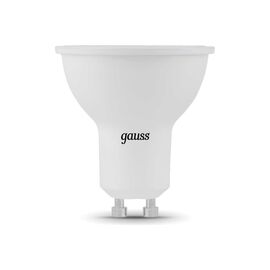  Лампа Gauss MR16 (101506207) светодиодная 7Вт цок. GU10 спот 220B 4100K св.свеч.бел.нейт. MR16 (упак. 10шт) 