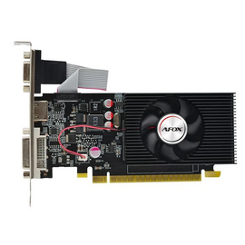  Видеокарта AFOX Nvidia GeForce GT 730 (AF730-2048D3L5), 2Gb DDR3, 128 бит, PCI-E, VGA, DVI, HDMI, Retail 