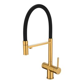  Смеситель Emar ЕС-7024 PVD Golden золото 