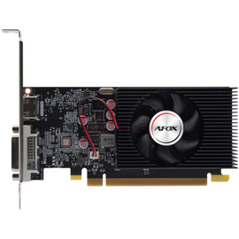  Видеокарта Afox GT1030 4GB (AF1030-4096D4L2) GDDR4 64bit DVI HDMI 1Fan LP RTL 