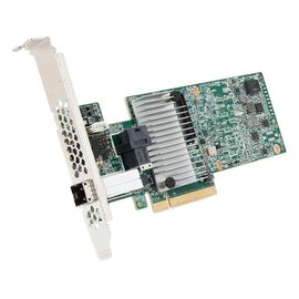 LSI MegaRAID SAS 9380-4I4E SGL (LSI00439 / 05-25190-02) PCIe 3.0 x8 LP, SAS/SATA 12G, RAID 0,1,5,6,10,50,60, 8port(1*int SFF8643 + 1*ext SFF8644), Cac 