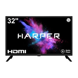  32" Телевизор Harper 32R470T чёрный 1366x768, HD READY, 50 Гц 