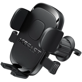  Автодержатель ACEFAST D56 one-key lock car holder for air vent Black 