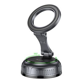  Автодержатель HOCO H92 High vacuum suction cup magnetic holder (universal) Black/gray 
