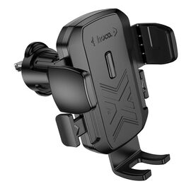  Автомобильный держатель HOCO H64 Gamble one-button car holder (air outlet) black 
