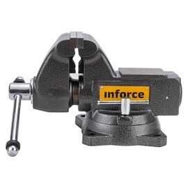  Тиски слесарные Inforce 05-23-09 поворотные 115 мм 