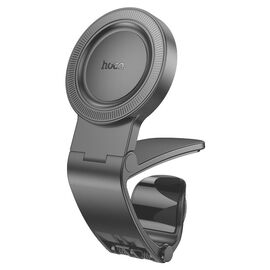  Автодержатель HOCO H60 Show ring magnetic car holder (dashboard) Black 