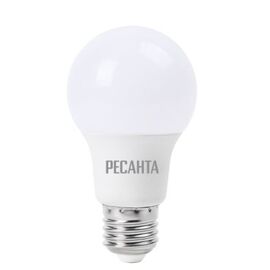  Лампа светодиодная Ресанта LL-R-A60-9W-230-4K-E27 