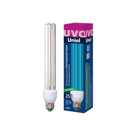  Лампа энергосберегающая Uniel ESL-PLD-25 (UL-00007271) UVCB/E27/CL бактерицидная 