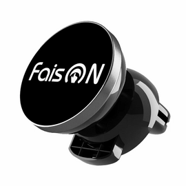  Автодержатель FaisON HCA3 Lean чёрный, серая вставка 
