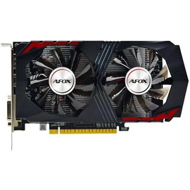  Видеокарта AFOX RTX1050 Ti 4Gb (AF1050TI-4096D5H5-V10) GDDR5 128bit HDMI DP DVI 2Fan RTL 