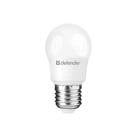  Лампа светодиодная DEFENDER P45 (95219) 10Вт E27 3000К шар теплый белый (10/100) 