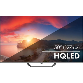  50" Телевизор Haier Smart TV S2 Pro черный QLED 3840x2160, 4K Ultra HD, 60 Гц, Wi-Fi, Smart TV, Android TV 