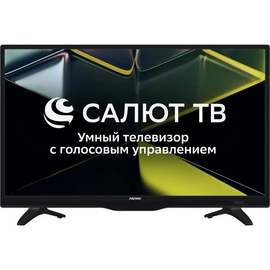 24" Телевизор ASANO 24LH5010T черный 1366x768, HD READY, 60 Гц, Wi-Fi, Smart TV, Салют ТВ 
