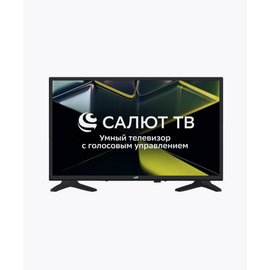  32" Телевизор LEFF 32H690T черный 1366 x 768, HD, 60 Гц, Wi-Fi, Smart TV, Салют ТВ 
