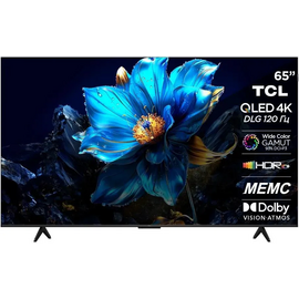  65" Телевизор TCL 65P7K черный QLED 3840x2160, 4K Ultra HD, 60 Гц, Wi-Fi, Smart TV, Google TV 