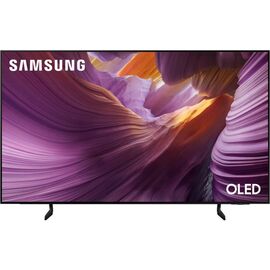  55" Телевизор Samsung QE55S85FAEXRU черный 3840x2160, 4K Ultra HD, 120 Гц, Wi-Fi, Smart TV, Tizen OS 