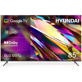  85" Телевизор Hyundai H-LED85BU7011 черный 3840x2160, 4K Ultra HD, 60 Гц, Wi-Fi, Smart TV, Android TV 