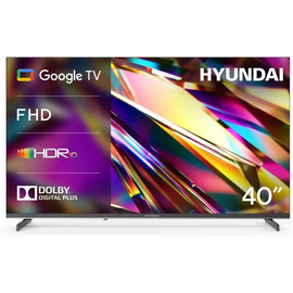  40" Телевизор Hyundai H-LED40BS5011 черный 1920x1080, Full HD, 60 Гц, Wi-Fi, Smart TV, Google TV 