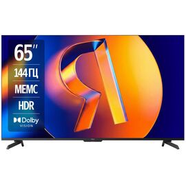  65" Телевизор YANDEX ТВ Станция MiniLED с Алисой YNDX-00098 черный 3840x2160, 4K Ultra HD, 120 Гц, Wi-Fi, Smart TV, Яндекс ТВ 