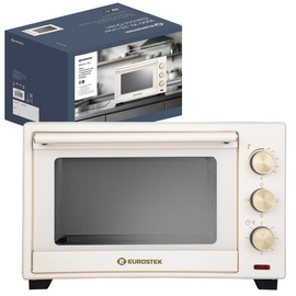 Мини-печь Eurostek EEO-3203C 33л, 1600Вт, Кремовый 