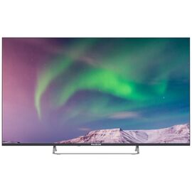  55" Телевизор PolarLine 55PQ71STC-SM черный QLED 3840x2160, 4K Ultra HD, 60 Гц, Wi-Fi, Smart TV, Android ТВ 