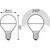  Лампа GAUSS E14 105101107-d LED шар 7Вт одна шт. 